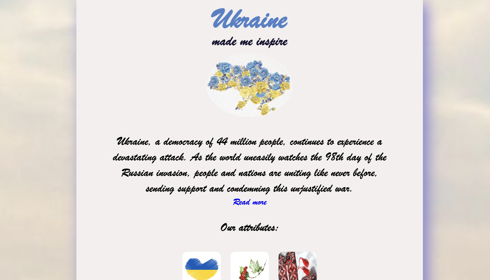 Ukraine project